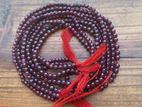 B9113  ONE (1) FULL Strand of Garnet Gemstone Beads