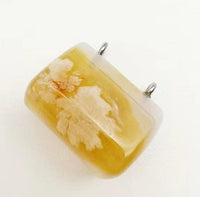 P6001  ONE (1) Sakura Agate Purse Pendant