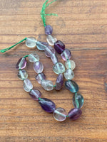 B9024  ONE (1) Half Strand of Fluorite Gemstone Beads