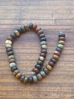 B9157  ONE (1) Half Strand of Mookaite Rondelle Gemstone Beads