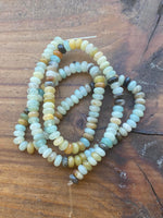 B8322  ONE (1) FULL Strand of Matte Amazonite Beads