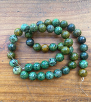 B7257  ONE (1) FULL Strand of African Turquoise Gemstone Beads