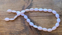 B6015  FULL Strand of Rose Quartz Beads