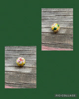 B2164  ONE (1) Vintage Cloisonné Bead Circa 50’s