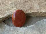 B2602  Red Jasper Oval Bead/Pendant