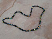 B2729  FULL Strand of Czech Glass Bicone Beads