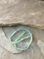 B2857   FULL Strand of Glass Beads “Multi”