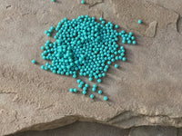 B3555  a “LOT” of Czech Glass Square Beads “Teal”