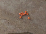 B3850  FULL 3x3 Baggy Filled w/ Czech Glass Seed Beads “AB Finish/Orange”