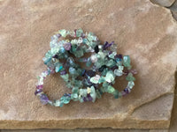 B3911   FULL Strand of Fluorite Gemchip Beads