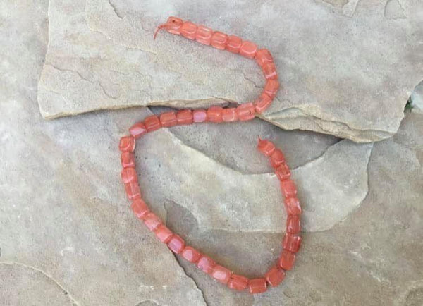 B3731  ONE (1) FULL Strand of Cherry Quartz Beads