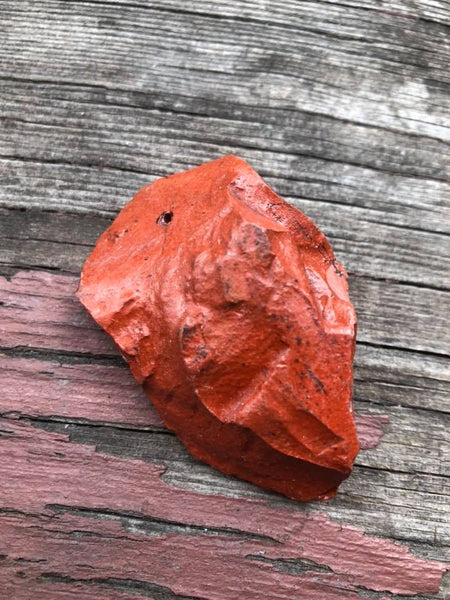 P0622  Red Jasper Nugget Pendant