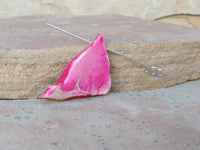 P1146  Dyed Sea Sediment Bead/Pendant “Pink”