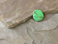 P1332  Green Apple Magnesite Oval Pendant