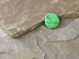 P1332  Green Apple Magnesite Oval Pendant