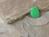 P1333  Green Apple Howelite Pendant