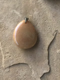 P1462  Peach Aventurine Teardrop Pendant