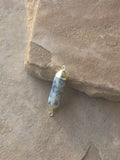 P1498  Manmade Sodalite Gemstone Connector/Pendant