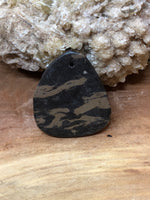 P0400  Petrified Wood Jasper Pendant