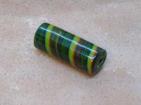 V0752  Vintage Handmade Lamp Work Glass Trade Bead Circa 60’s