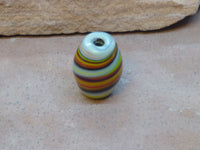 V0755  Vintage Handmade Lamp Work Glass Trade Bead Circa 60’s