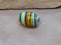 V0755  Vintage Handmade Lamp Work Glass Trade Bead Circa 60’s