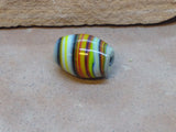 V0755  Vintage Handmade Lamp Work Glass Trade Bead Circa 60’s