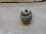 V0756  Vintage Handmade Lamp Work Glass Trade Bead Circa 60’s