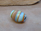 V0758  Vintage Handmade Lamp Work Glass Trade Bead Circa 60’s