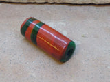 V0765  Vintage Handmade Lamp Work Glass Trade Bead Circa 60’s